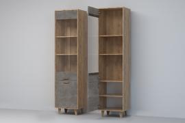 Пенал Эго ПС-1 (Крафт Золотой/Камень темный) (НГ)