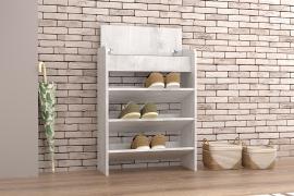 Обувница открытая 600 (Бетон светлый)