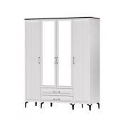 Шкаф Шарм ШК-4 (Анкор Светлый/Рамка)