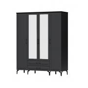 Шкаф Шарм ШК-4 (Антрацит/Рамка)