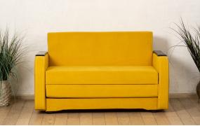Диван-кровать Какао Горчичный (RS-18)