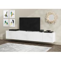 ТВ тумба Сканди (Белый/Белый глянец)