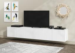 ТВ тумба Сканди (Белый/Белый глянец)