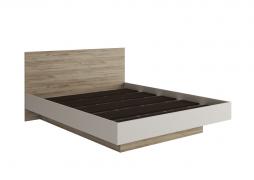 Кровать Бохо КР-001 (Дуб Крафт Серый/Кашемир)