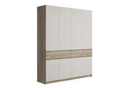 Шкаф Бостон ШК-004 (Крафт Серый/Кашемир)