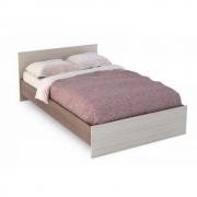 Кровать Бася КР-558 (1,6 м) (Шимо темный/Шимо светлый)