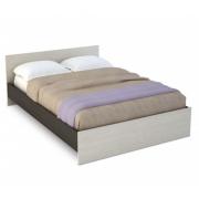 Кровать Бася КР-558 (1,6 м) (Венге/Белфорт)