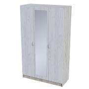 Шкаф Бася ШК-553 3-х створчатый (Дуб Крафт серый/ Дуб Крафт белый)