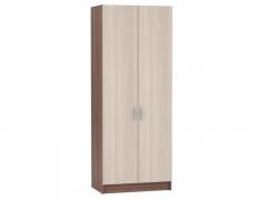 Шкаф Бася ШК-555 (с полками) (Шимо Темный/Шимо Светлый)