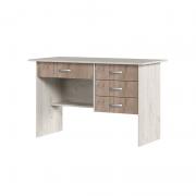Стол письменный Сити (Дуб Крафт Белый/Дуб Крафт Серый)