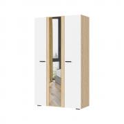 Шкаф Санса ШК-03 (Дуб Сонома/Белый)