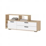 Тумба Санса ТВ-01 (Дуб Сонома/Белый)