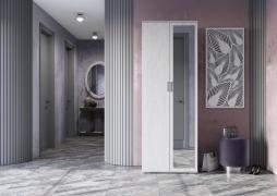 Шкаф Соло-4 (Нельсон) (Крафт Белый)