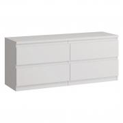 Тумба Кастор (4 ящика) (Белый)