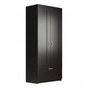 Шкаф Сириус 2х дверный (1 ящик) (Венге)