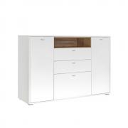 Комод Бэль 10.95 (Крафт Золотой/Белый Премиум)