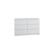 Комод Мори МК 1200.6-4 (Белый)