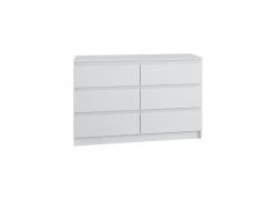 Комод Мори МК 1200.6-4 (Белый)
