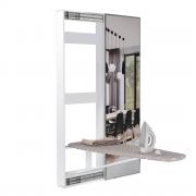 Гладильная доска Смарт с зеркалом (Белый)