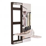 Гладильная доска Смарт с зеркалом (Венге)