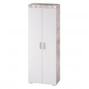 Шкаф Инстайл 2-х створчатый ШК-29 (Бетон/Белый)