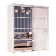 Шкаф-купе Крафт-6 (Ясень белый)