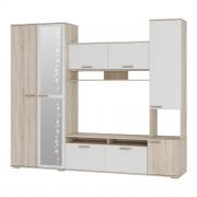 Гостиная Лукас (Дуб Сонома/Белый)