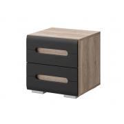 Тумба Наоми ТБ-15 (Дуб Каньон/Графит)