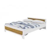 Кровать Милана (Белый/Сосна Гранд)