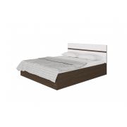 Кровать Ненси (Венге/Белый глянец)