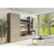 Стенка Ненси-1 (Венге/Какао глянец)