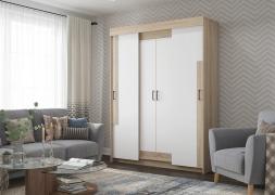 Шкаф-купе Victor (Виктор) Сонома/Белый