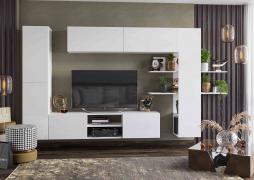 Стенка Порту (Белый глянец)