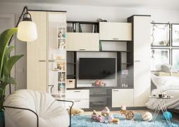 Стенка Марта 11 (Флора) (Венге/Белфорд)