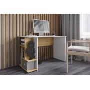 Компьютерный стол СКМ-6 (Крафт Золотой/Белый)