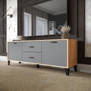 ТВ тумба ТВМ-6 (Дуб Крафт Золотой/Графит)