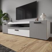 ТВ тумба ТВМ-8 (Белый/Графит)