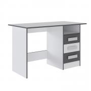 Стол письменный Тэбби (Белый/Графит Серый)