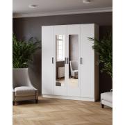 Шкаф Ларс с зеркалом 1600 (Белый)