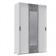 Шкаф-купе Лючия (Белый/Ателье Светлое)