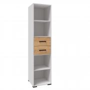 Пенал Лючия (Белый/Дуб Крафт Золотой)