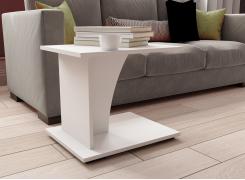 Стол журнальный СЖМ-3 (Белый)
