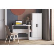 Компьютерный стол СКМ-1 (Белый)