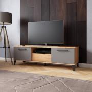 ТВ тумба ТВМ-2 (Дуб Крафт Золотой/Графит)