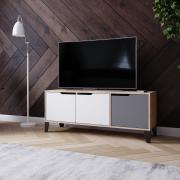 ТВ тумба ТВМ-4 (Дуб Сонома/Белый/Графит)