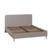 Кровать Амьен с подъемным механизмом (Велютто Капучино)