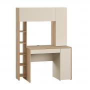 Компьютерный стол Комфорт 12.71 (Гикори Рокфорд натуральный/Сатин)