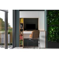 Компьютерный стол Комфорт 12.71 (Дуб Золотой Крафт/Белый)