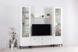 Гостиная Валенсия (комп. 2) (Белый)