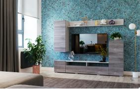 Стенка Мия (Анкор/Клабхаус серый)